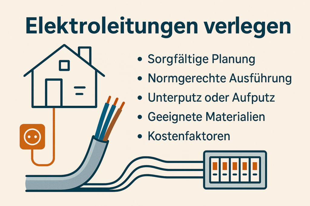 elektroleitungen verlegen