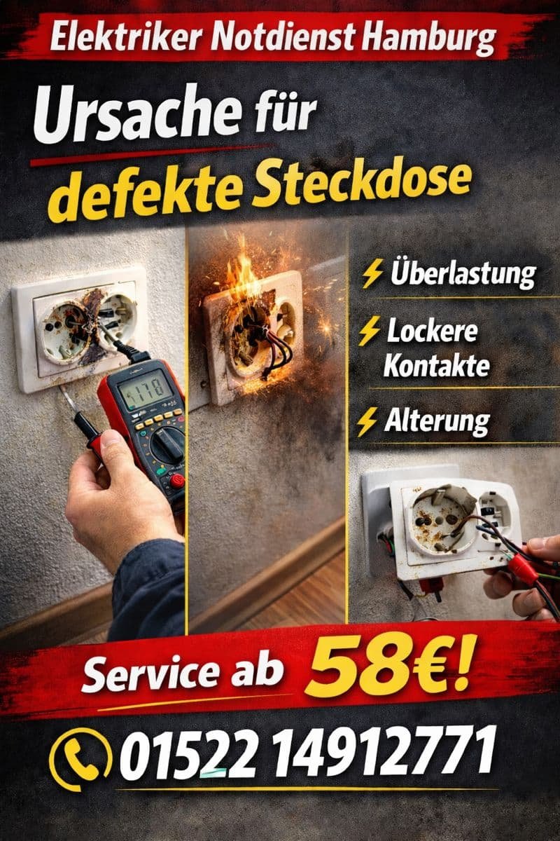 ursache für defekte steckdose