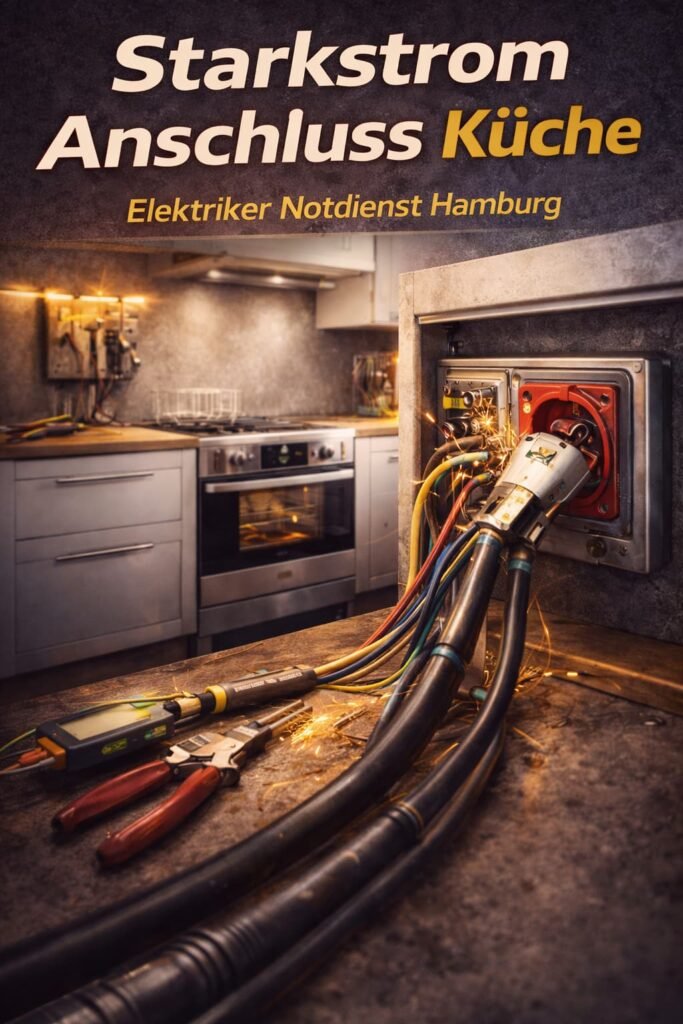 Starkstrom anschluss küche