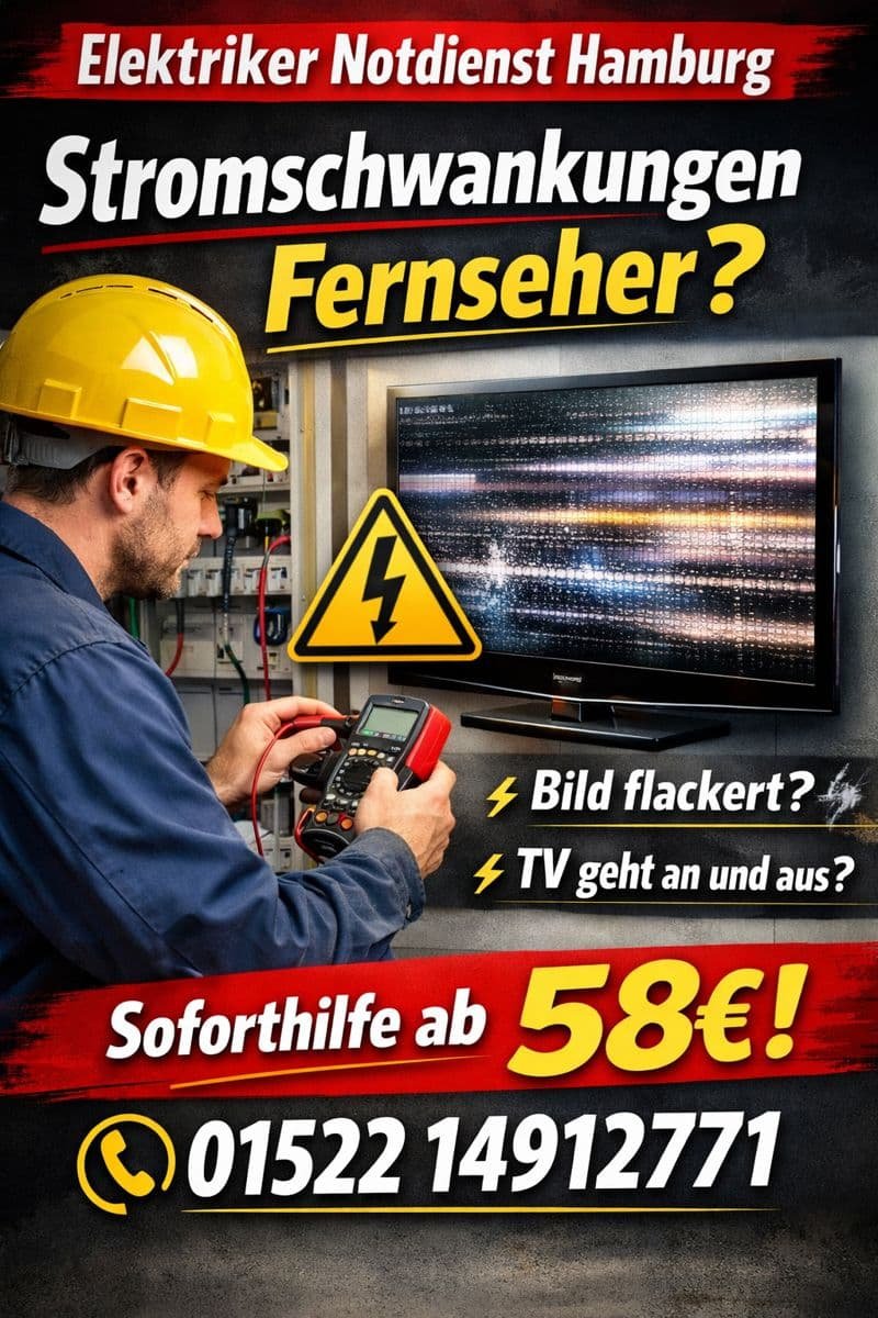stromschwankungen fernseher