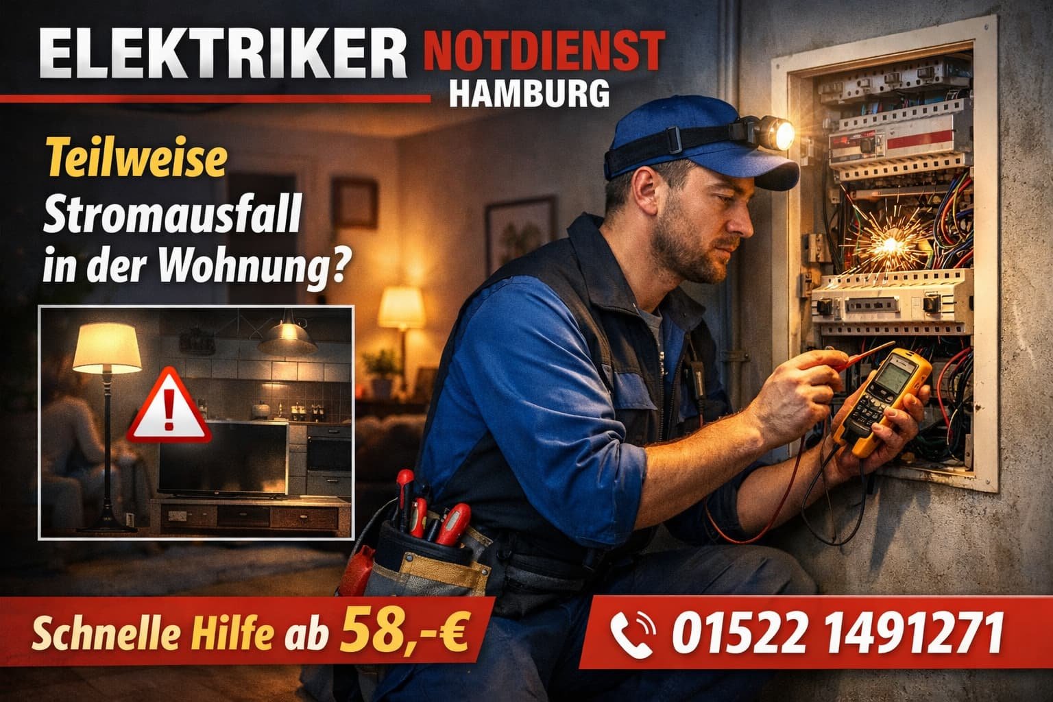 teilweise stromausfall wohnung