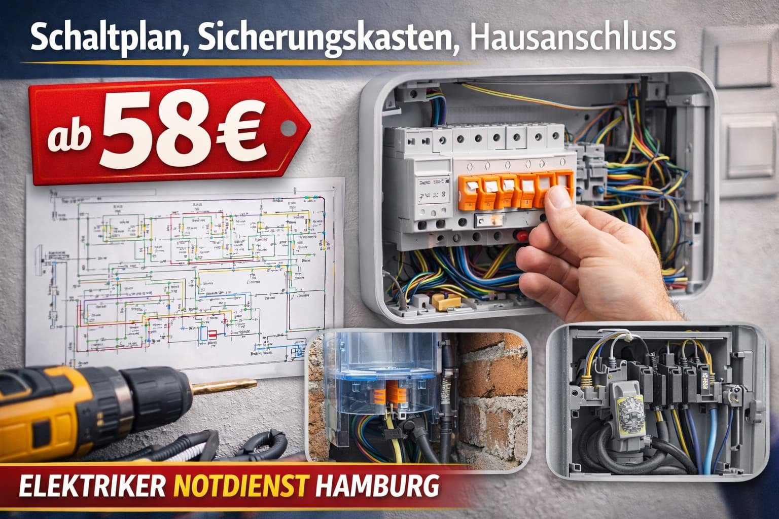 schaltplan sicherungskasten hausanschluss
