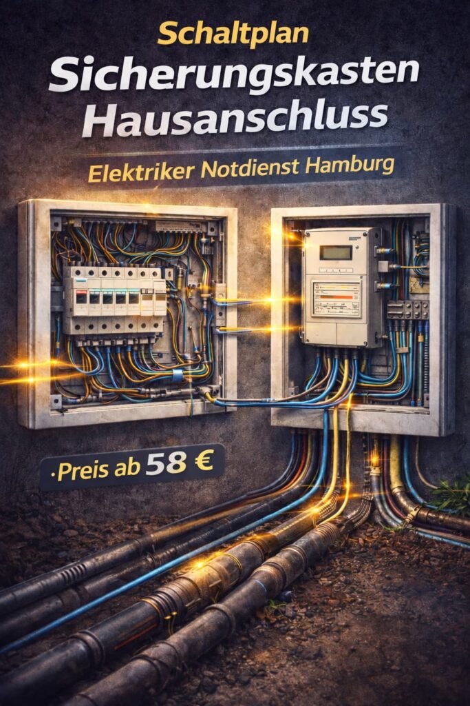 schaltplan sicherungskasten hausanschluss
