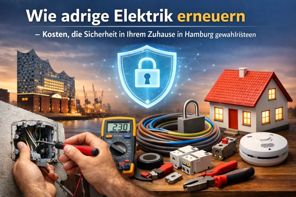 Wie adrige elektrik erneuern kosten die Sicherheit in Ihrem Zuhause in Hamburg gewährleisten