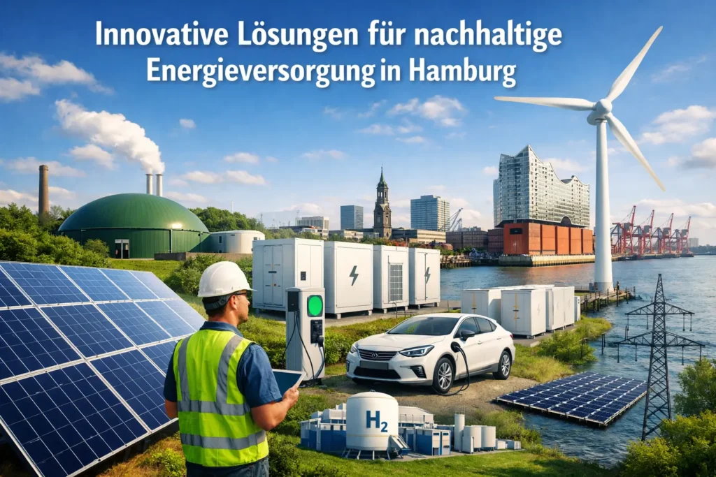 Innovative Lösungen für nachhaltige Energieversorgung in Hamburg