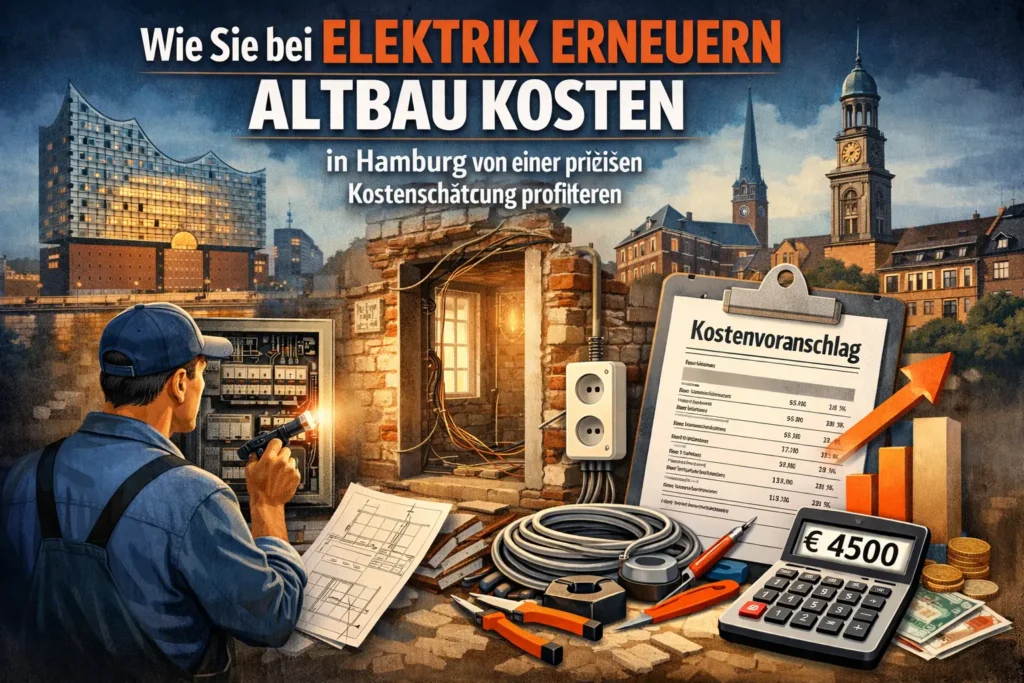 Wie Sie bei elektrik erneuern altbau kosten in Hamburg von einer präzisen Kostenschätzung profitieren