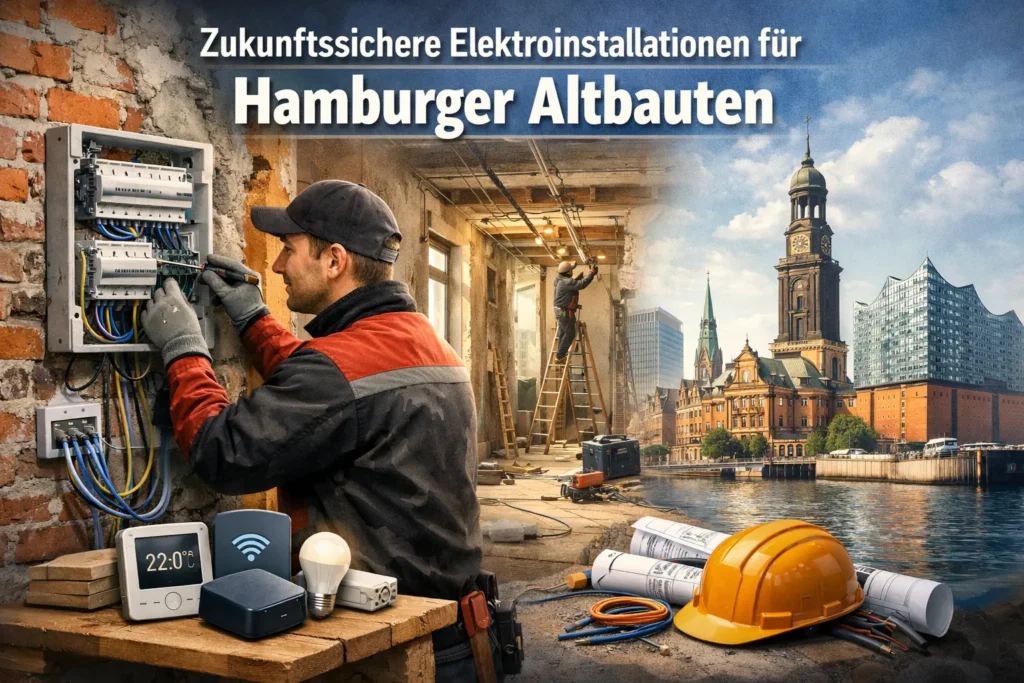 Zukunftssichere Elektroinstallationen für Hamburger Altbauten
