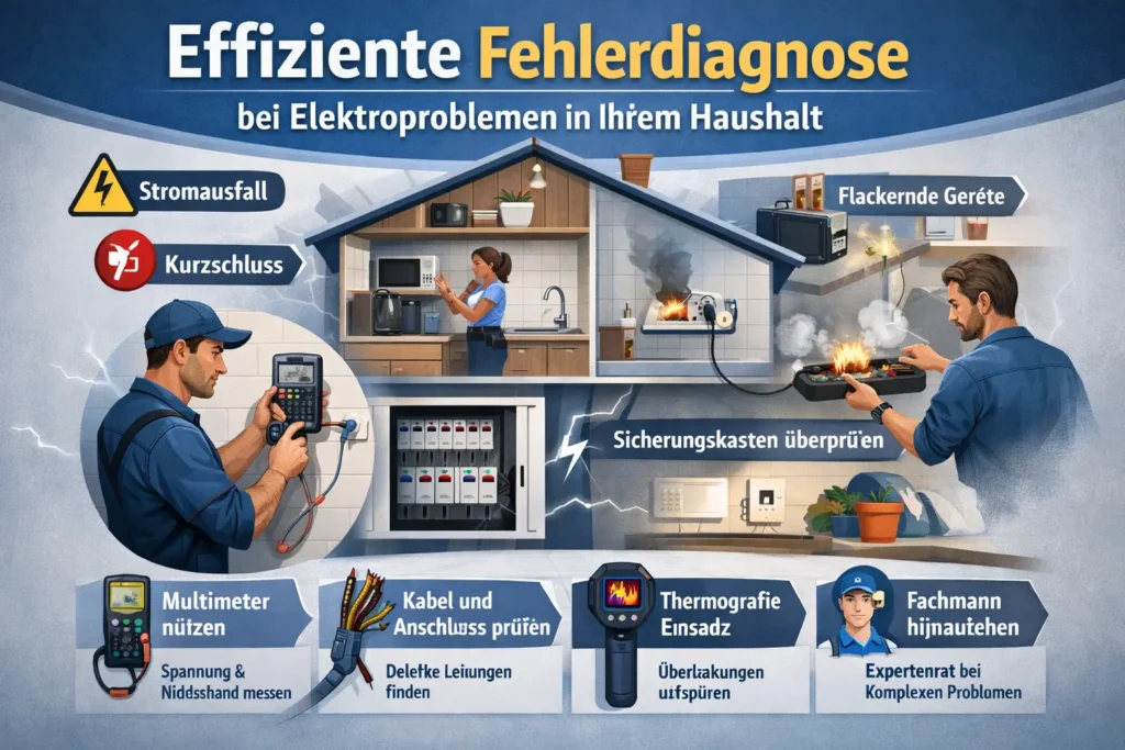 Effiziente Fehlerdiagnose bei Elektroproblemen in Ihrem Haushalt