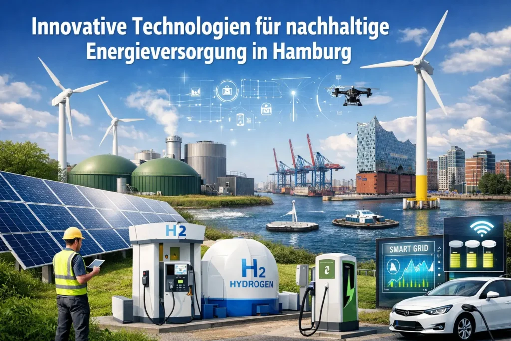 Innovative Technologien für nachhaltige Energieversorgung in Hamburg