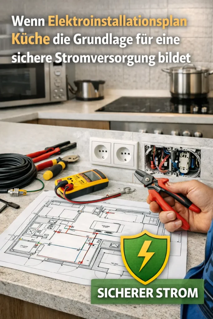 Wenn elektroinstallationsplan küche die Grundlage für eine sichere Stromversorgung bildet