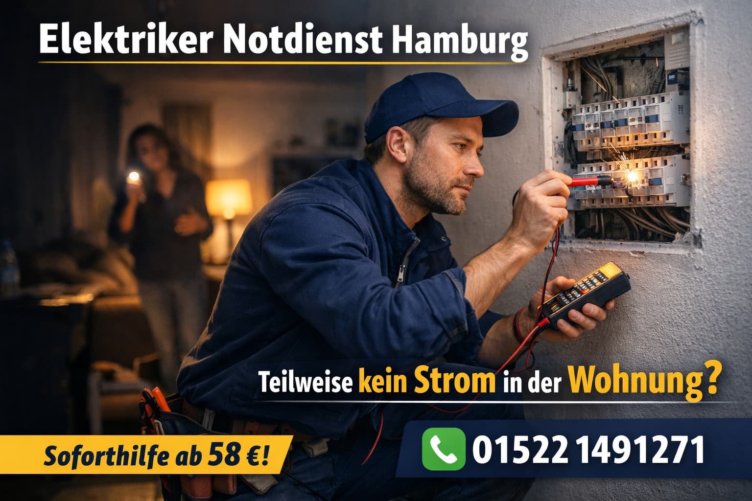 teilweise kein strom in der wohnung