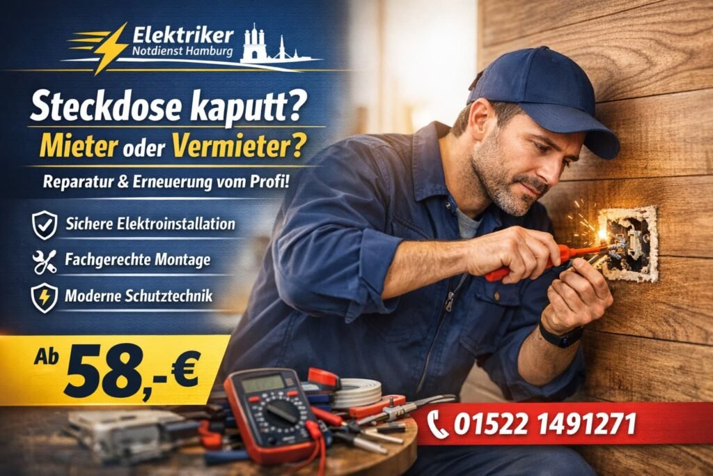 steckdose kaputt mieter oder vermieter