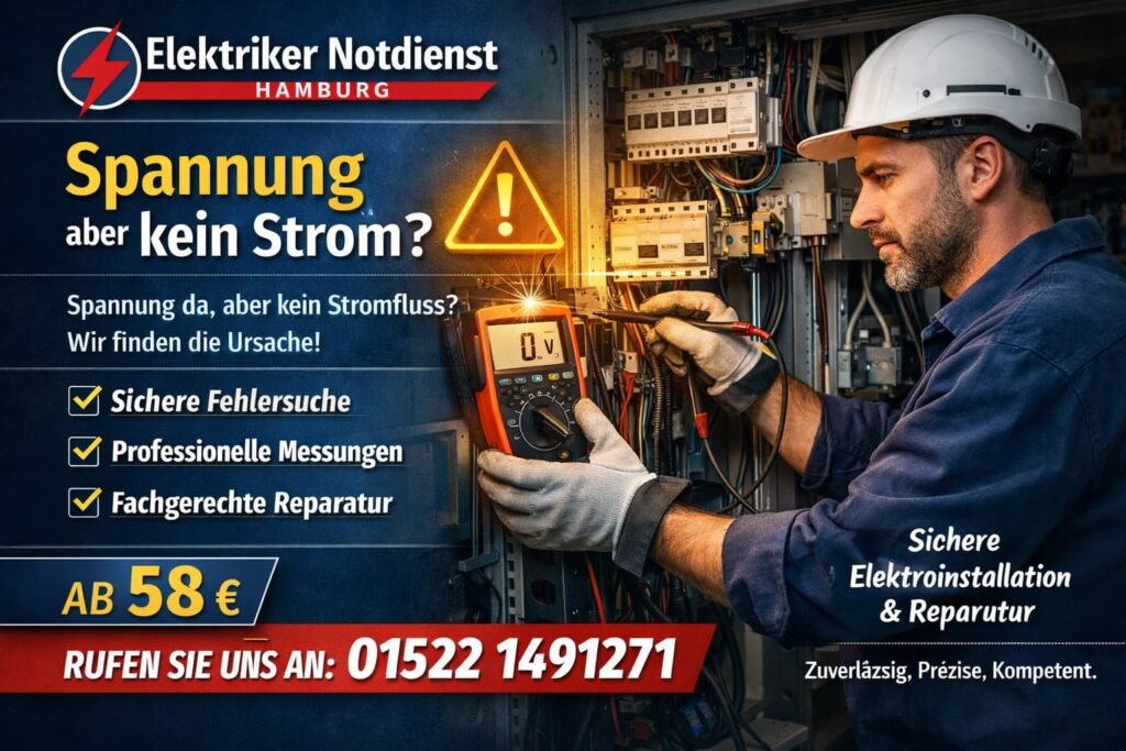 spannung aber kein strom