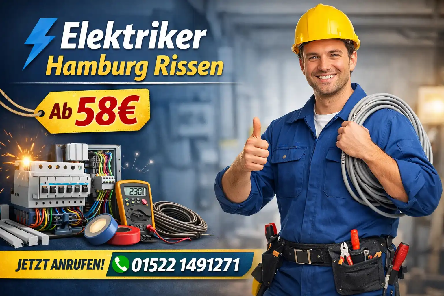 elektriker hamburg rissen