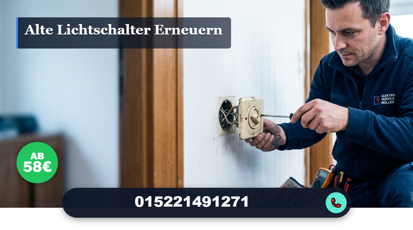 alte lichtschalter erneuern