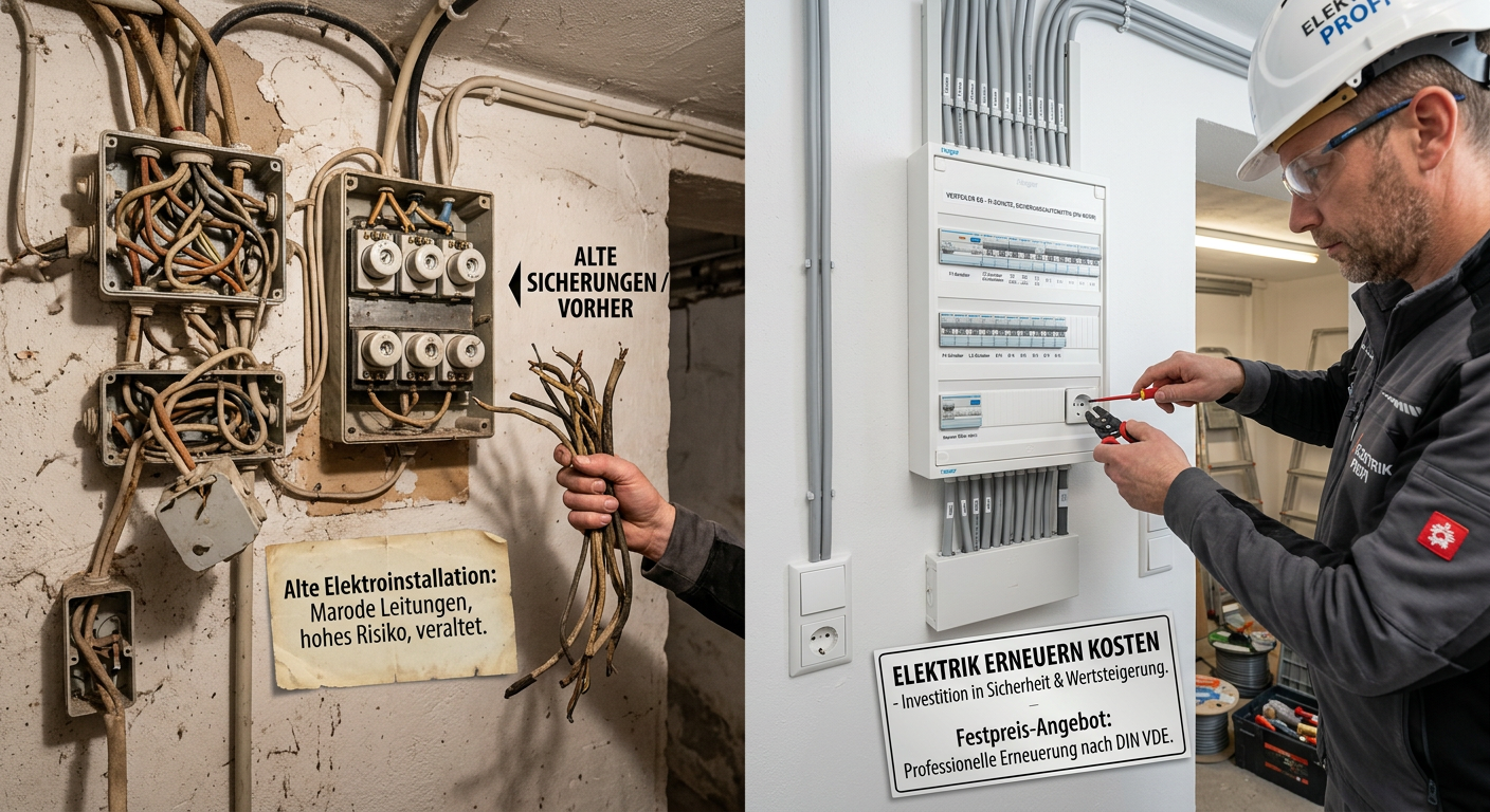 Elektrik erneuern Kosten