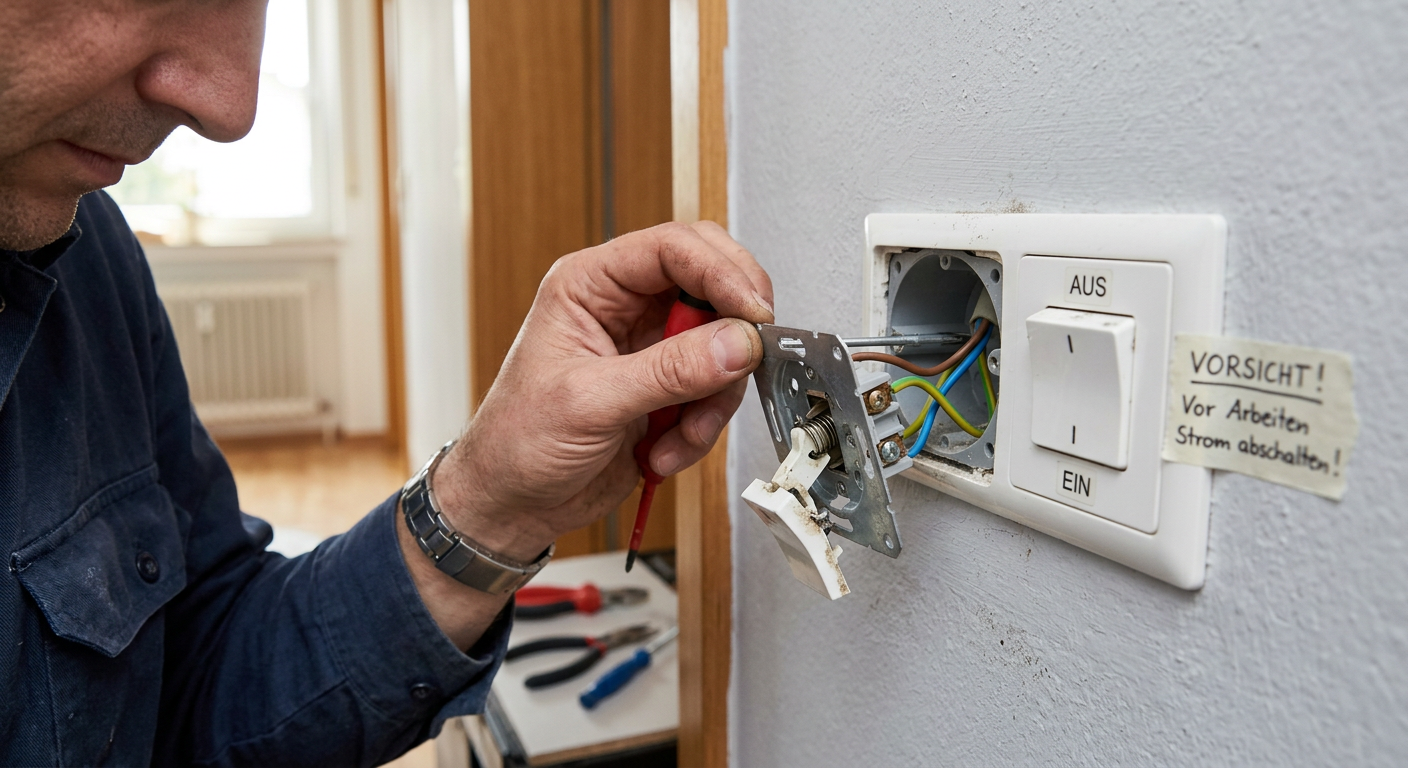kippschalter reparieren