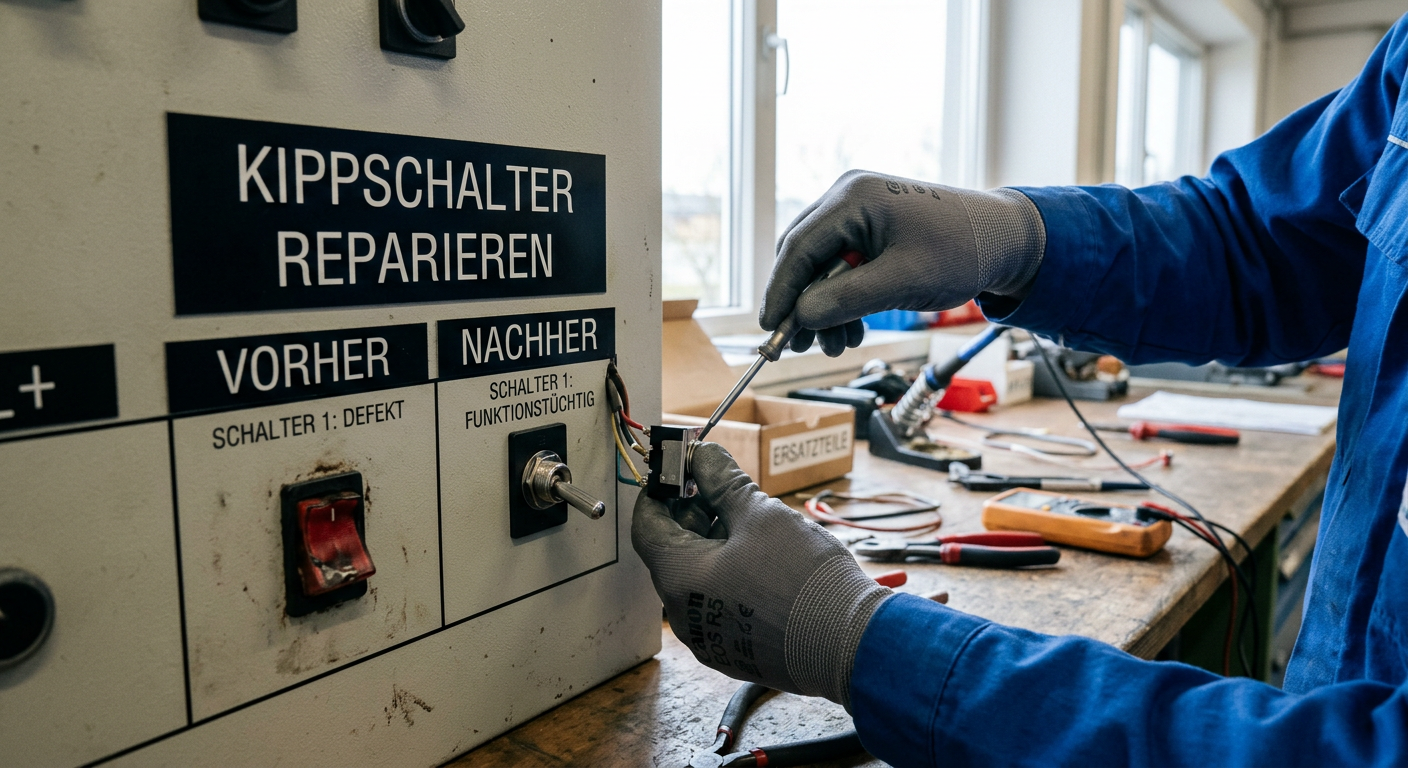 kippschalter reparieren
