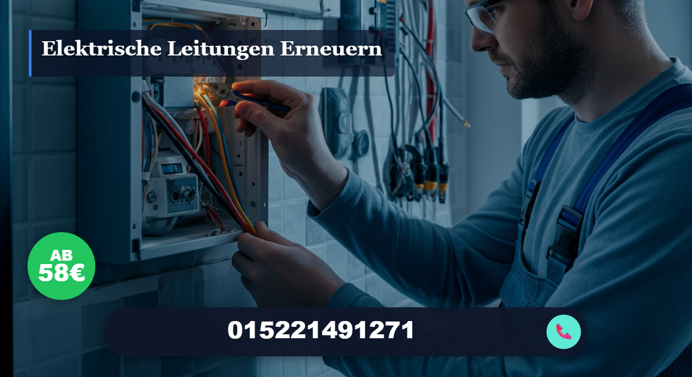elektrische leitungen erneuern