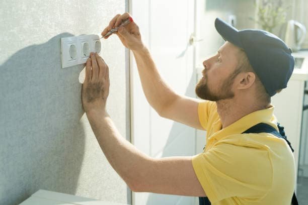 Die smarten Lichtschalter werden fachgerecht und effizient montiert.