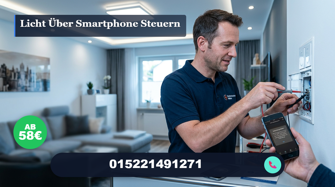 licht über smartphone steuern