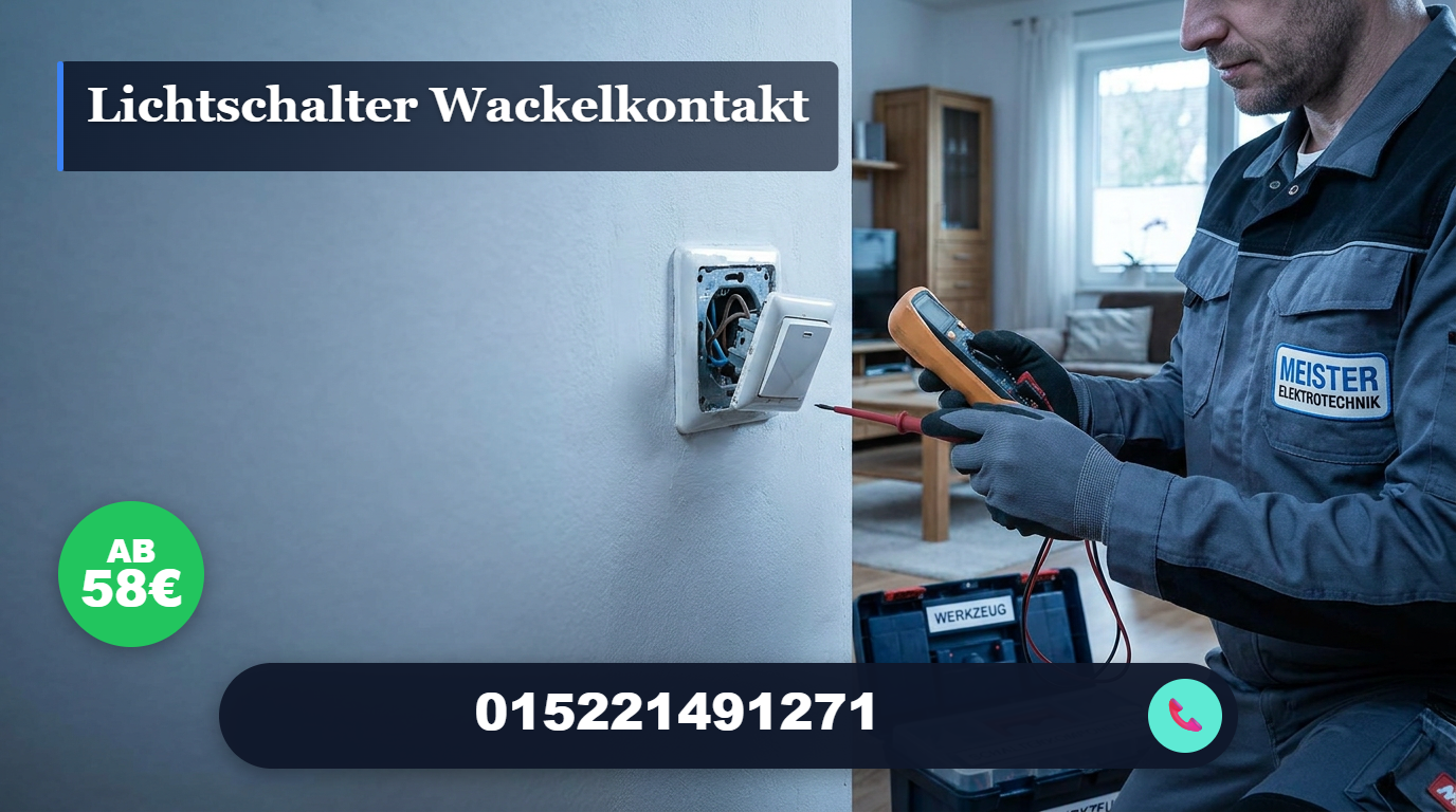 lichtschalter wackelkontakt