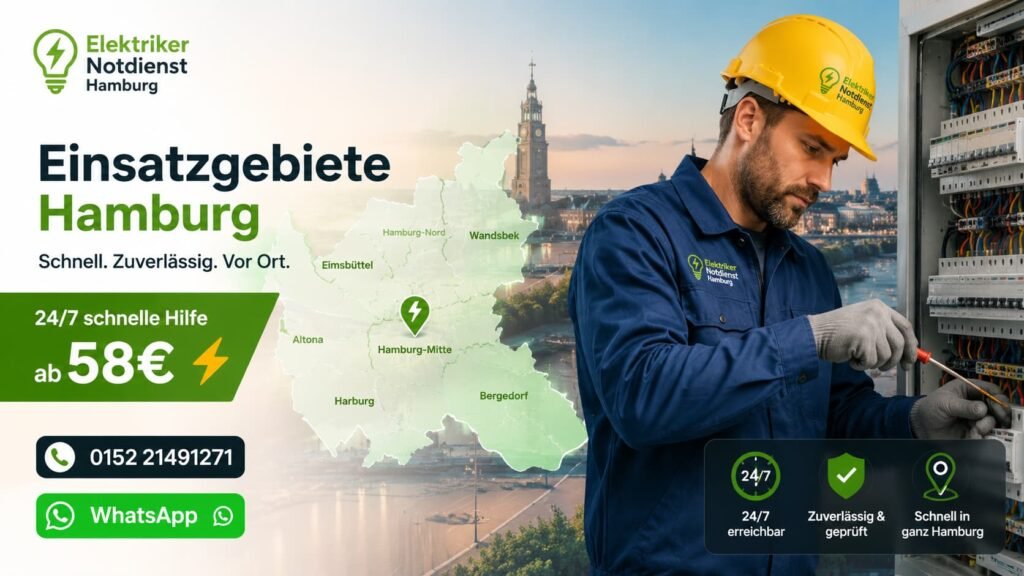 Fachmann bei der Fehlersuche an einer Elektroanlage
