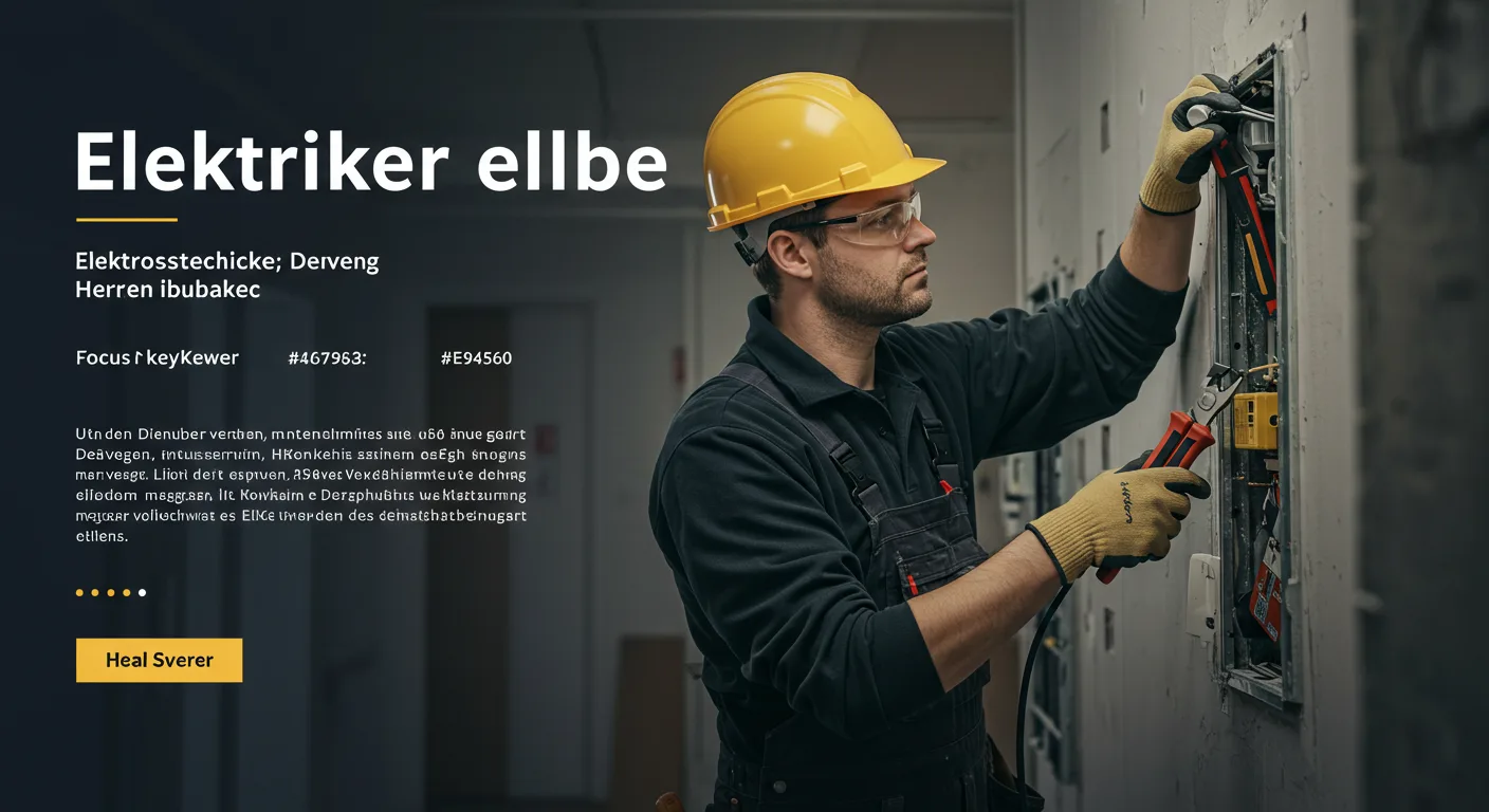 elektriker ellerbek