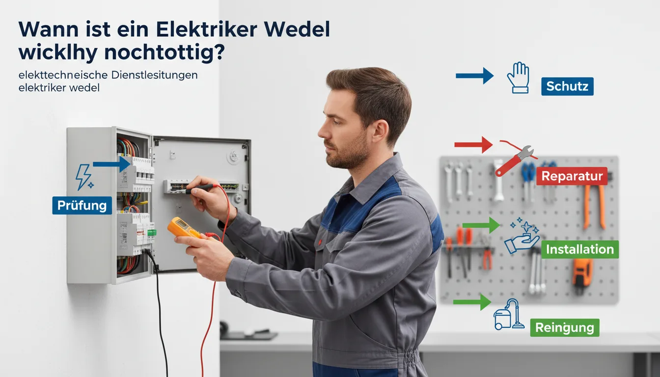 elektriker wedel – Lösung