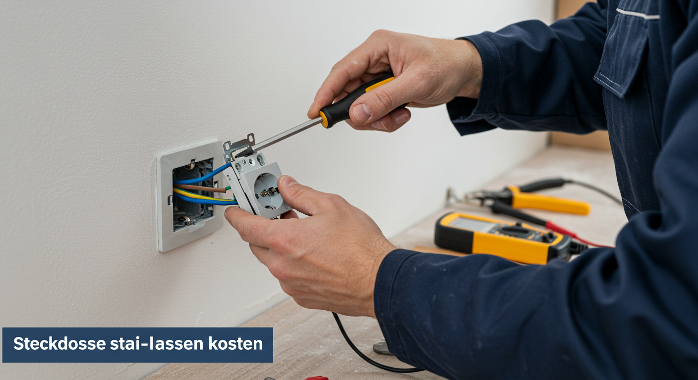 Steckdose setzen lassen Kosten