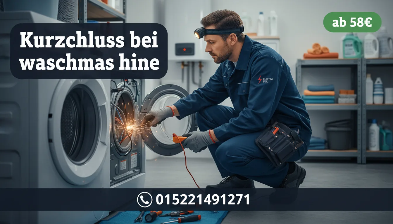 kurzschluss bei waschmaschine