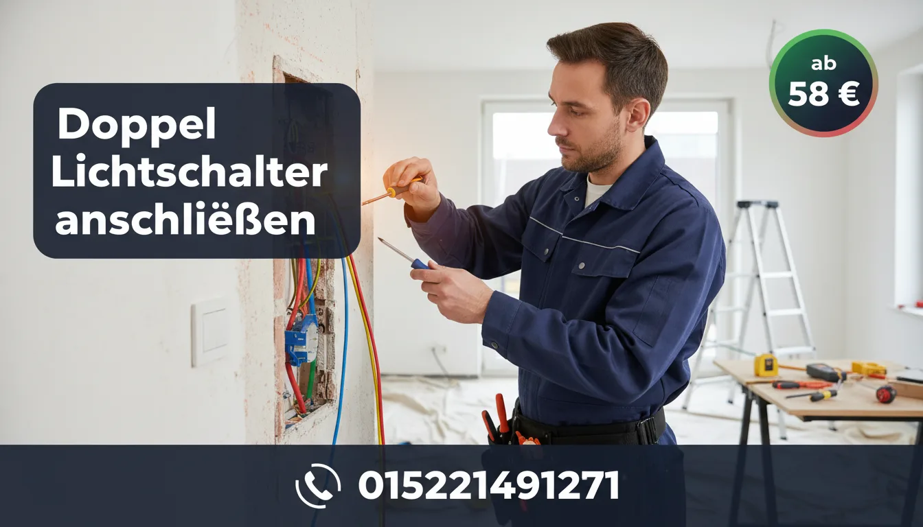 doppel lichtschalter anschließen