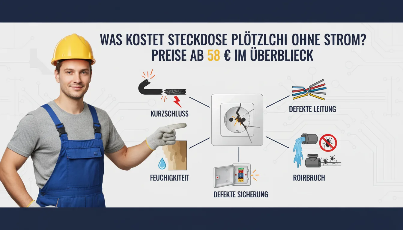 steckdose plötzlich ohne strom – Problem