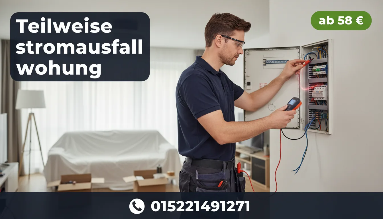 teilweise stromausfall wohnung