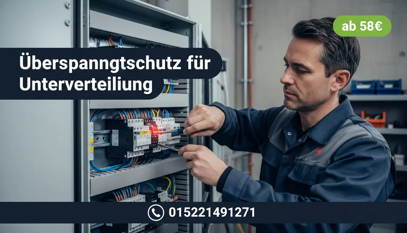 überspannungsschutz für unterverteilung